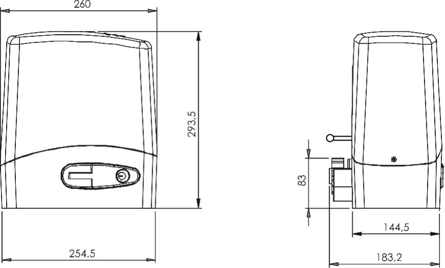 Μοτέρ Συρόμενης Πόρτας leb mtc2 Μοτέρ Συρόμενης Πόρτας leb mtc2